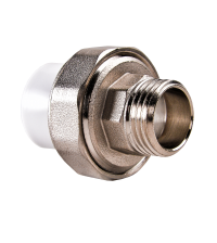 Муфта полипропиленовая комбинир. американка Дн25*1" НР РВК