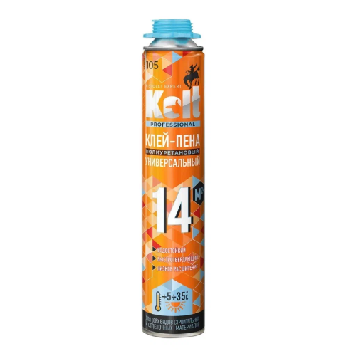 Клей-пена KOLT профессиональная полиуретановая 935г