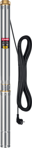 Насос скважинный центробежный 60м напор, 800 Вт ЗУБР НСЦ-75-60