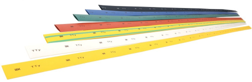 Трубка термоусаживаемая ТТУ 40/20 черная (1м) IEK ВИА