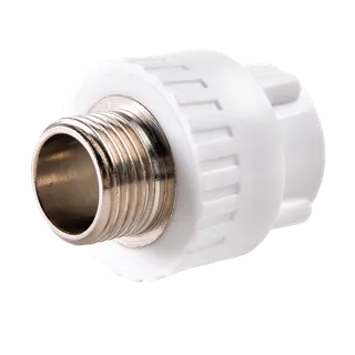 Муфта полипропиленовая комбинир. Дн20*1/2" НР РВК