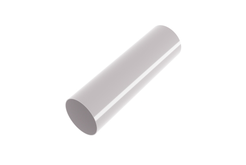 Труба ПВХ стандарт белая 3м GL