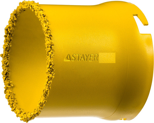 Коронка кольцевая с карбидно-вольфрамовой крошкой d=53мм STAYER PROFESSIONAL ВИА