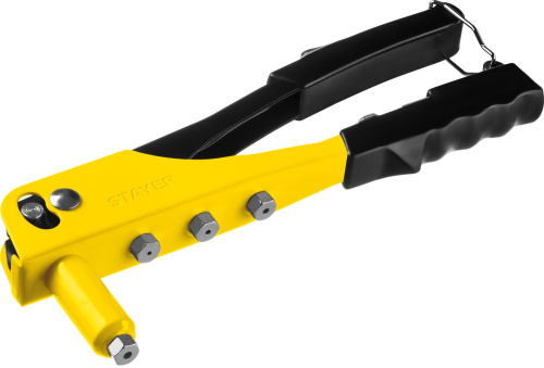 Заклепочник стальной корпус для заклепок 2.4-4.8 мм STAYER MS-100