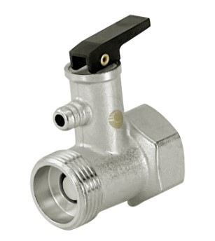 Предохранительный клапан для бойлера с ручкой спуска 1/2 VALFEX