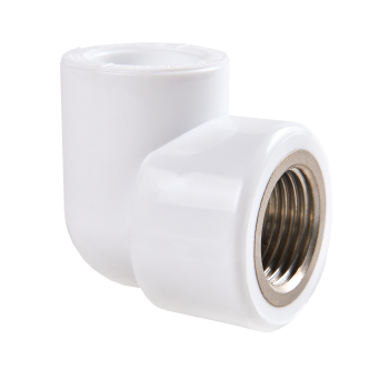 Угольник полипропиленовый комбинир. Дн20*3/4" ВР РВК