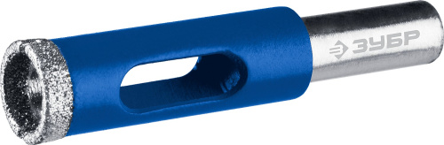 Сверло алмазное трубчатое для дрели 5 мм по керам. и стеклу Р60 ЗУБР Профессионал ВИА