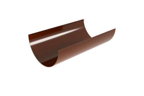 Желоб ПВХ стандарт шоколад 3м GL 