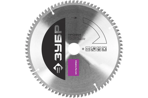 Диск пильный по алюминию Мультирез 200*32мм 60Т,ЗУБР ВИА