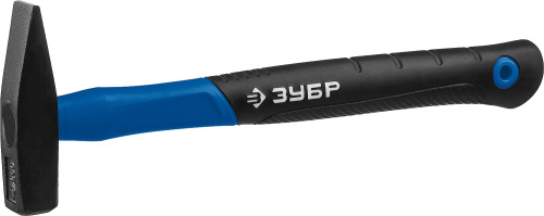 Молоток слесарный с фиберглассовой рукояткой 200 г ЗУБР Fiberglass 