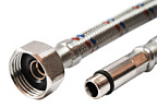Подводка гибкая для смесителей нерж.сталь М10*18-1/2"100 см VALFEX