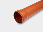 Труба канализационная D110х3,4х1000 ОРАНЖ КОНТУР