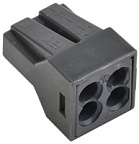 Клемма СМК 773-304 строительно-монтажная с пастой (4шт) IEK ВИА