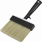 Кисть ракля 30*100мм светл.щетина пласт. ручка DECOR