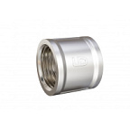 Муфта соединительная латунь никель  DN20 3/4" ВР LD