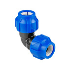 Угольник ПНД 32*90° VALFEX