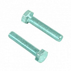 Болт DIN 933 М10*100 (уп/2шт) цинк SteelRex NEW