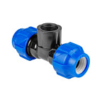 Тройник комбинир. ПНД 25*1" ВР VALFEX