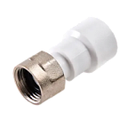 Муфта полипропиленовая  с накидной гайкой Дн20*1/2" ВР РВК
